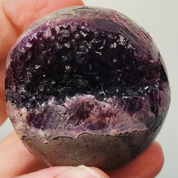 Amethyst Crystal Sphere 50mm - Picture 15 of 16